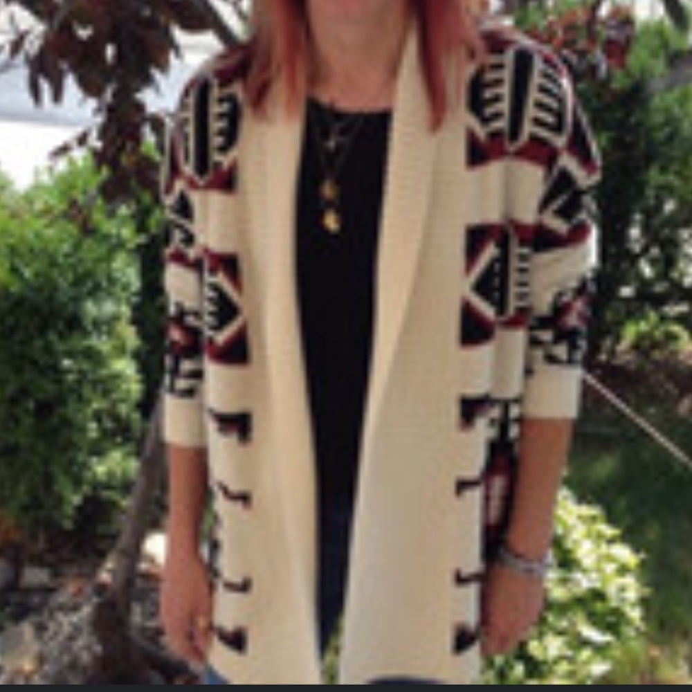 Forever 21 Aztec  Knit cardigan